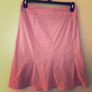 Gap Pink Fit and Flare Skirt